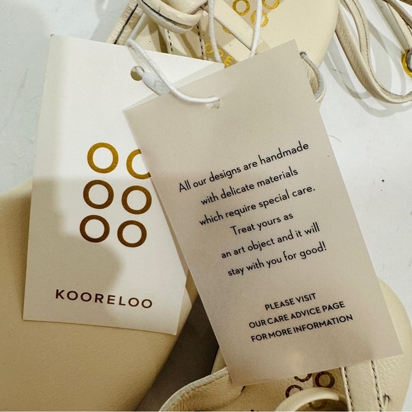 Kooreloo Bare Sandals in ivory NWT - Picture 6 of 6